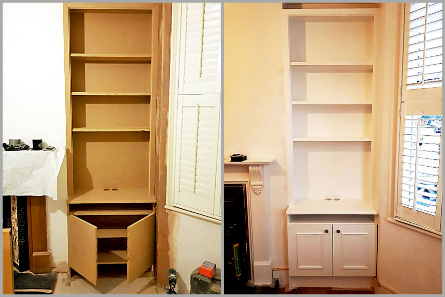 Rainbow Maintenance London - Bookshelf