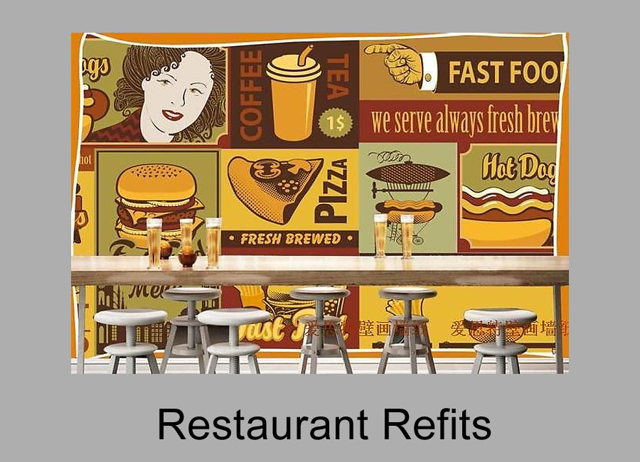 Rainbow Maintenance London - Restaurant Refits